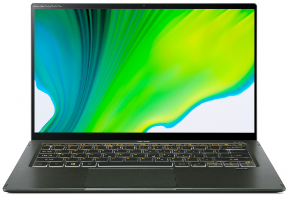 Acer Swift 5 SF514 55 WP FP Green 01 backlit 0