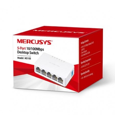 20298 Mercusys MS105 Desktop Switch 5x10100 1