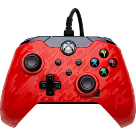 30093 PDP Wired Controller for Xbox One Xbox Series PC Red 1