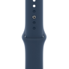 apple watch series 7 gps 41mm blue aluminium case sport band blue 2